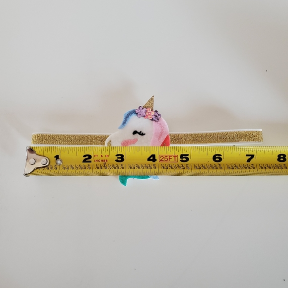 Baby Girl Unicorn Crib Shoes With Headband ๐ฆ - Picture 2 of 6